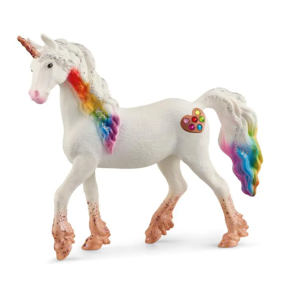 Licorne arc-en-ciel femelle multicolore Schleich Bayala - 12.5 cm