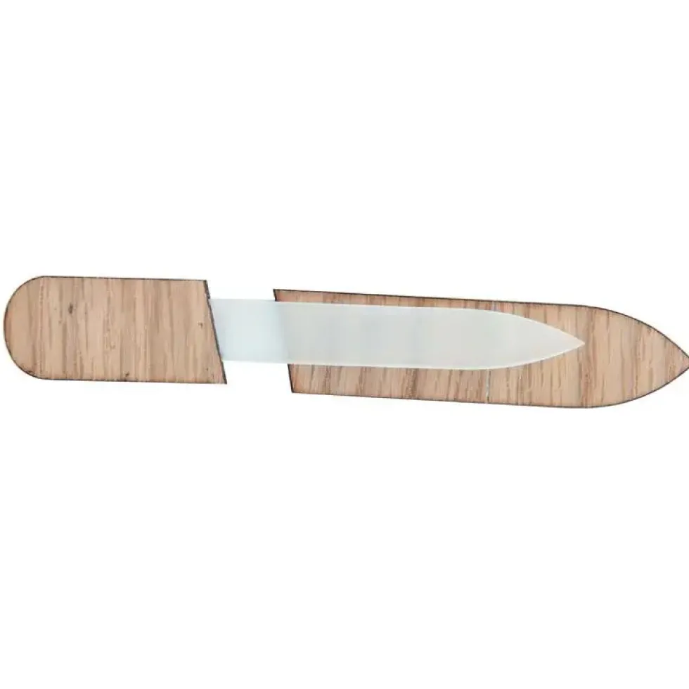 Lime de verre de petite taille 9 x2 cm