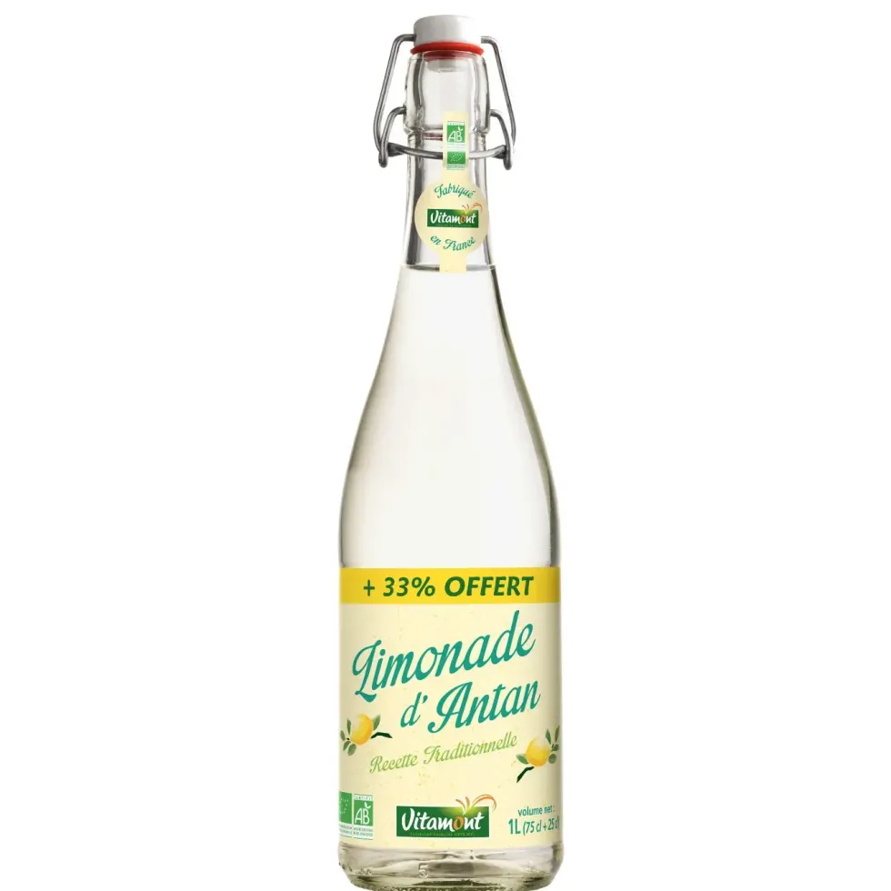 Limonade d'antan bio Vitamont® dont 33% offert