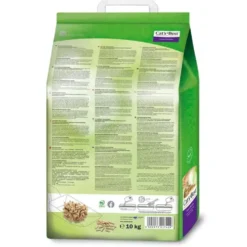 Litière végétale agglomérante pour chat Cat’s Best Smart Pellets 20 L - 10 kg