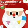 Livre d’autocollants "Joyeux Noël" aux Éditions Lito collection Les petites mains s’amusent 3 ans