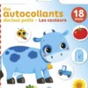 Livre d’autocollants "La ferme" aux Éditions Lito collection Les autocollants des tout petits 18 mois