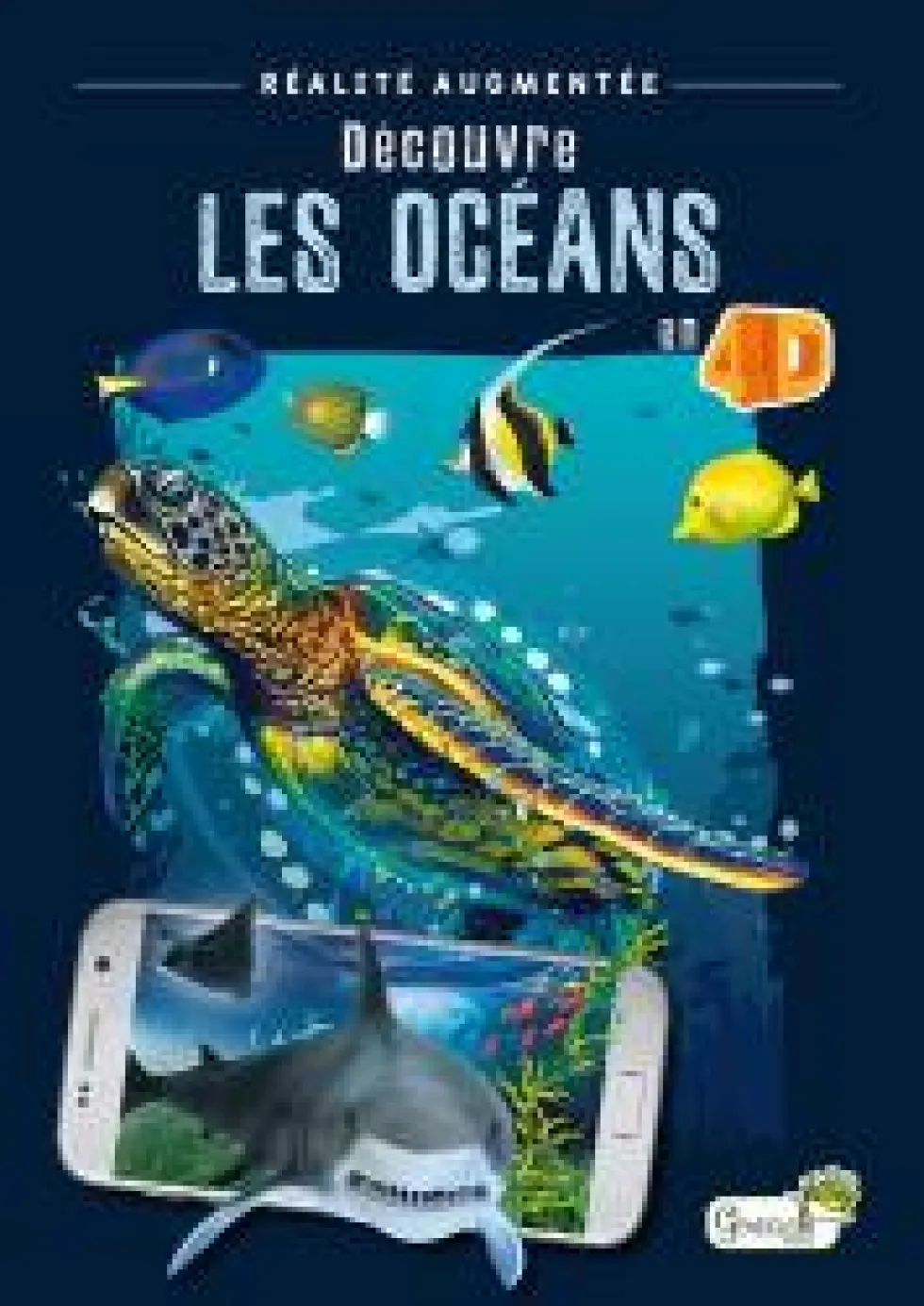 Livre "Découvre les océans en 4D" aux Éditions Grenouille