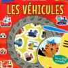 Livre de gommettes repositionnables "Les véhicules" aux Éditions Grenouille