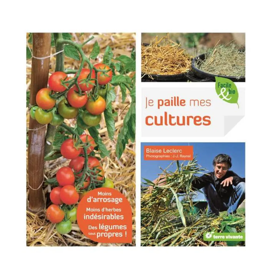 Livre "Je paille mes cultures" aux Éditions Terre Vivante