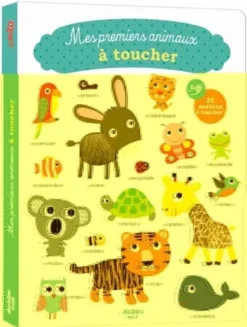 Livre "Mes premiers animaux à toucher" aux Éditions Auzou
