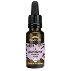 Élixir n°1 Biofloral d’aigremoine en flacon de 20 ml
