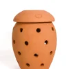 Lombricomposteur coloris orange en terre cuite 9 L - Ø 21 x 30 cm
