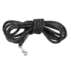 Longe ronde coloris noir Bobby - 10 m