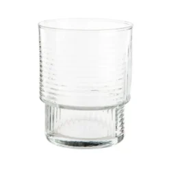 Lot de 6 gobelets Helen coloris transparent en verre - 32,5 cl