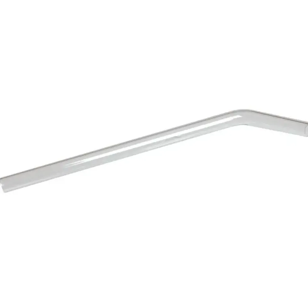 Lot de 6 pailles courbées en verre avec le goupillon Ah Table