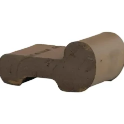Lot de 3 pieds pour pots moka en terre cuite L8 x l4