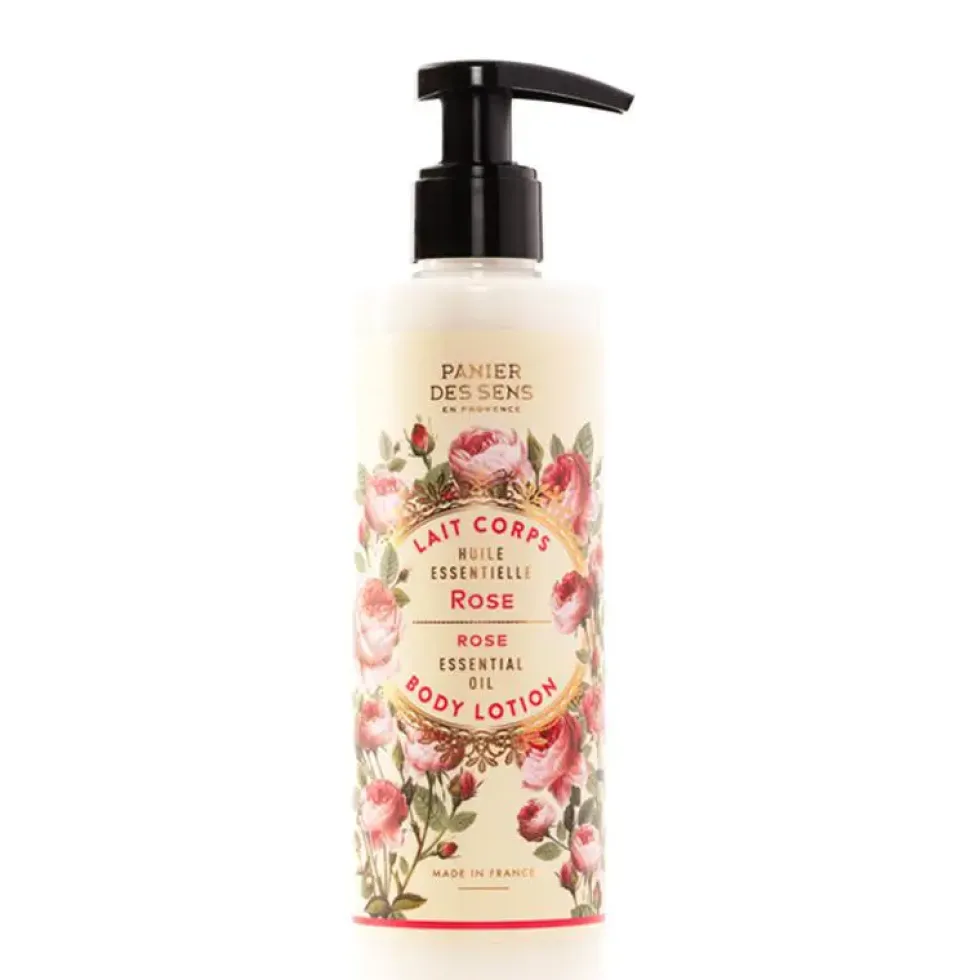 Lotion pour le corps rose Panier des Sens - 250 ml