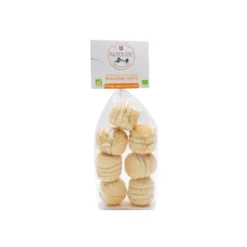 Macarons bio à la mandarine Biscuit bio des Savoie - 150 g