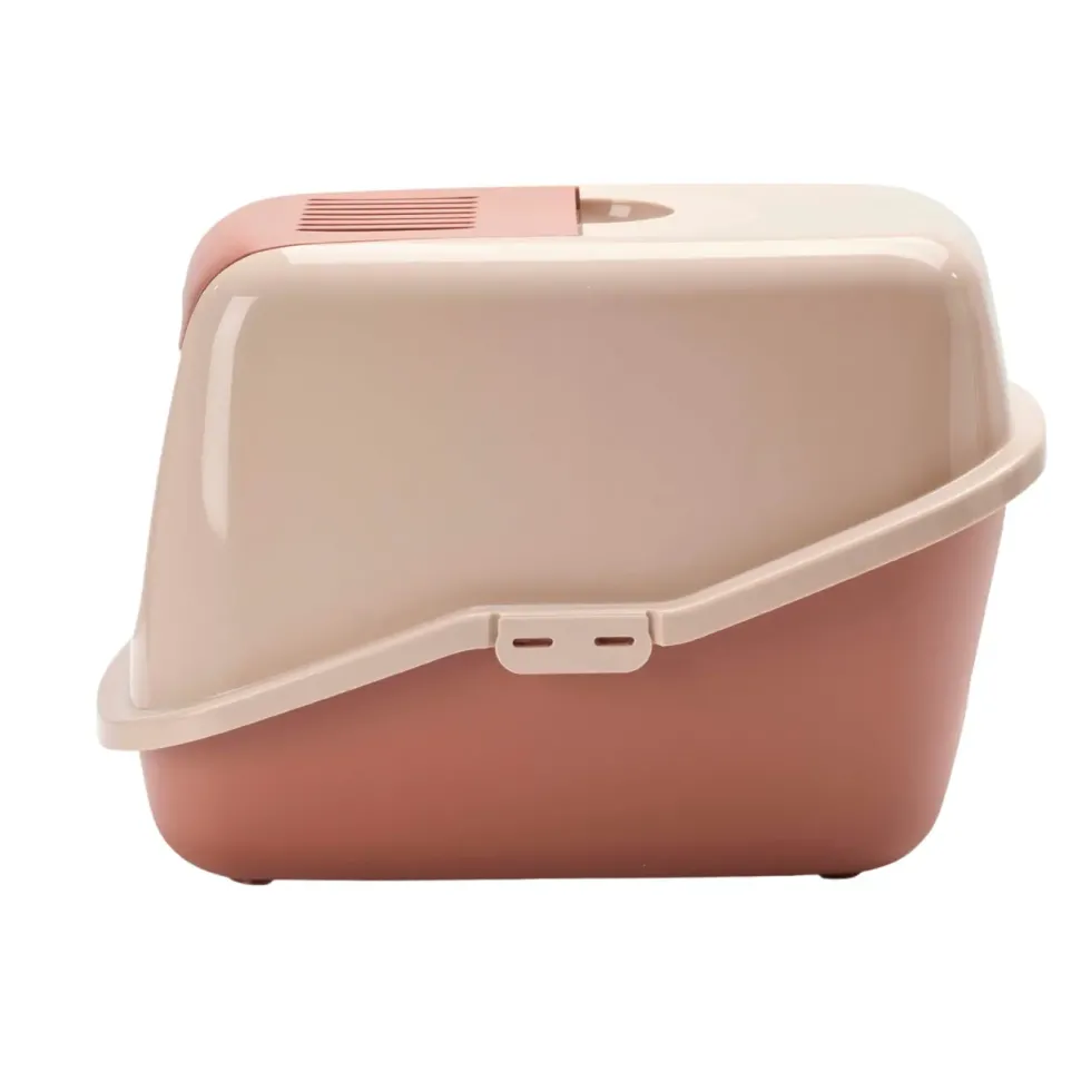 Maison de toilette pour chat coloris champagne Savic Nestor - 56 x 39 x 38,5 cm