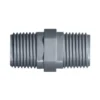 Mamelon PVC double filetage mâle 26 x 34 mm