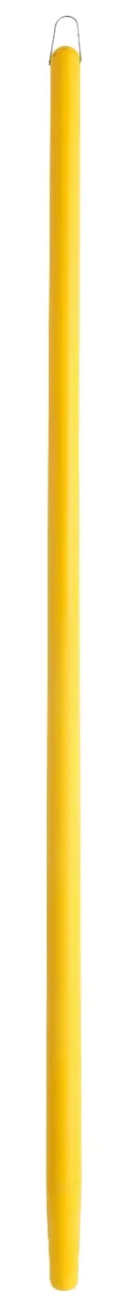 Manche compositube cintré pour fourche coloris jaune Leborgne - 134 cm