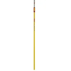 Manche télescopique réglable coloris jaune 220/400 cm