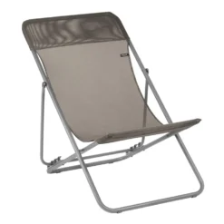 Maxi transat gris 94 x 62 x 83 cm