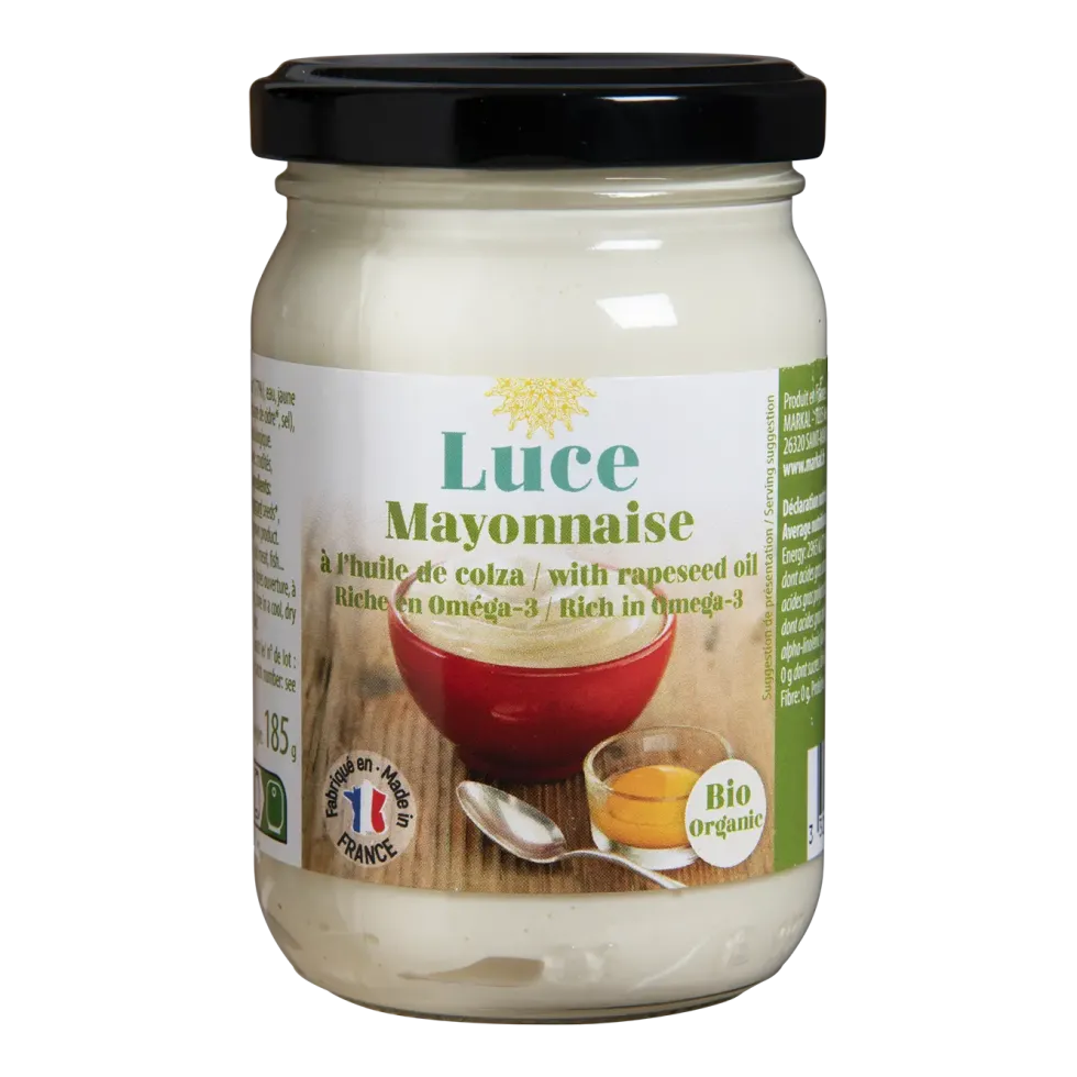 Mayonnaise colza bio Luce - 185 g