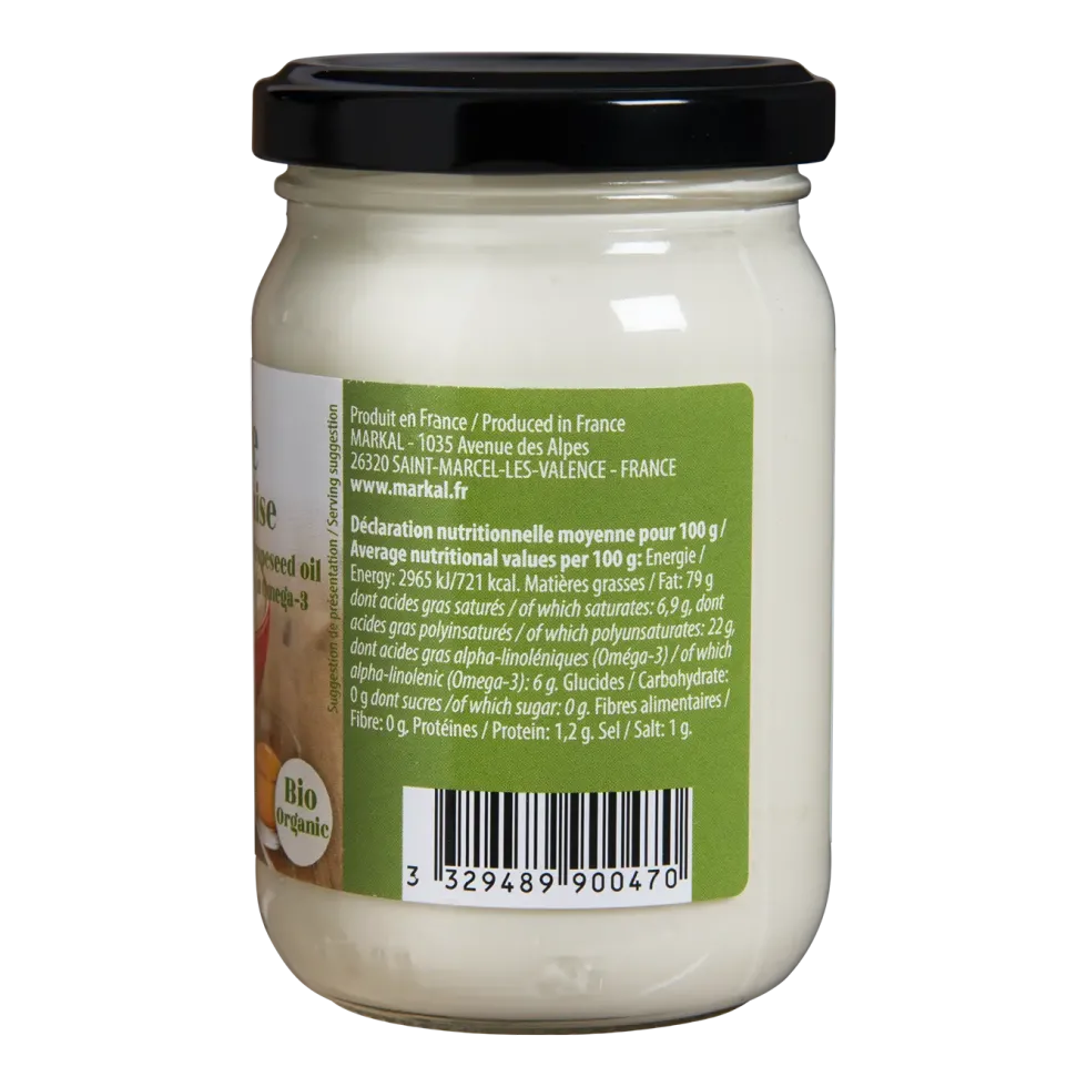Mayonnaise colza bio Luce - 185 g