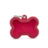Médaille hushtag os rouge en aluminium