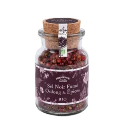 Melange sel noir d'hawai et Thé oolong bio Provence d’Antan - 60 g