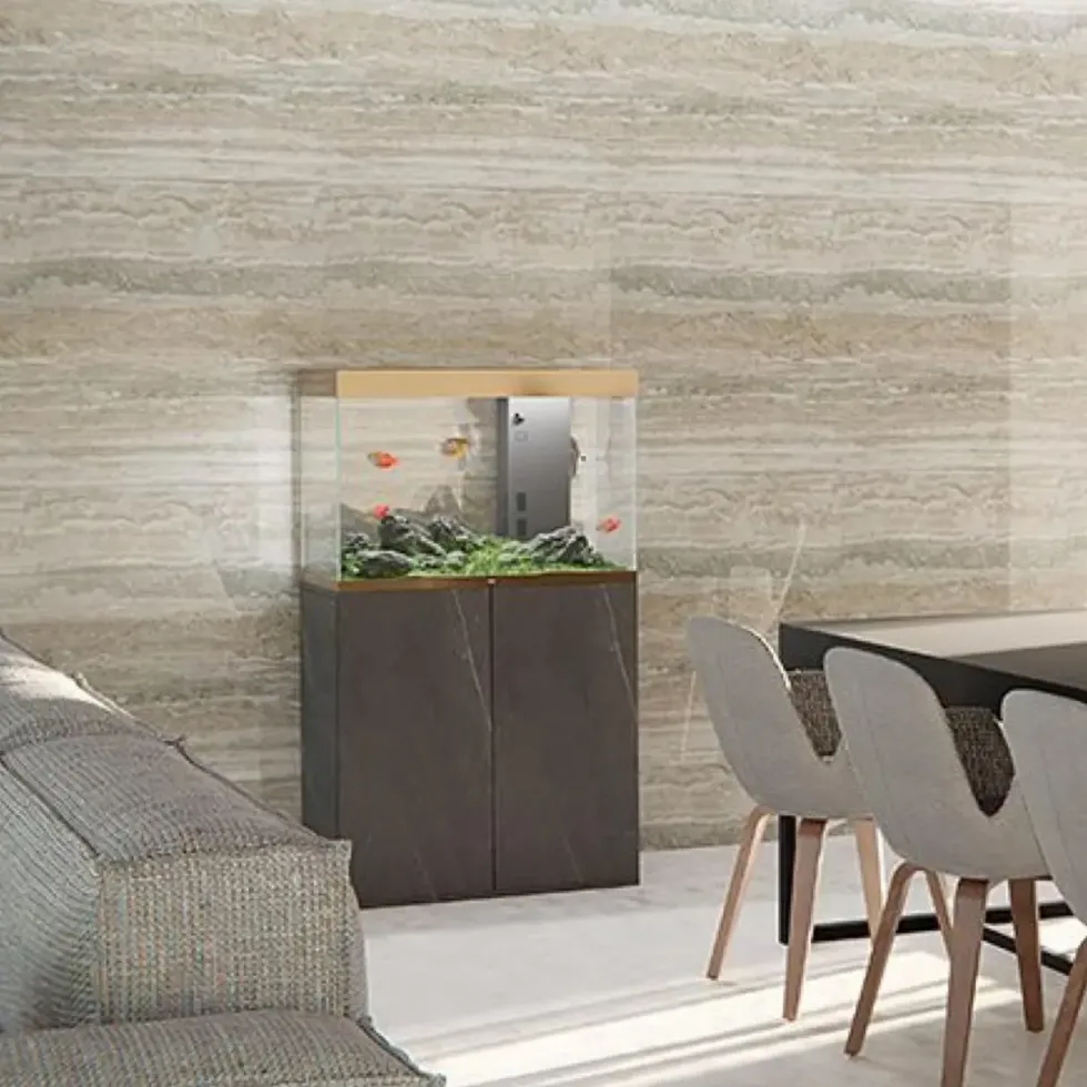 Meuble pour aquarium CIANO Emotions Pro 80 - Black Marble