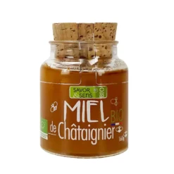 Miel bio de chataigne Savor et Sens - 160 g