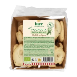 Mini focaccia romarin bio Luce - 100 g