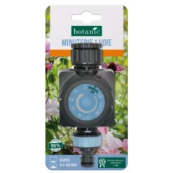 Minuterie d'arrosage 1 voie botanic® - Durée de fonctionnement 0 à 120 min