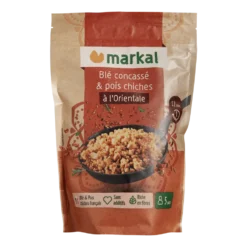 Mix à l’orientale blé concassé et pois chiches bio Markal - 350 g