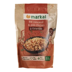 Mix à l’orientale blé concassé et pois chiches bio Markal - 350 g