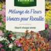 Mélange de fleurs Vivaces pour Rocaille Vilmorin - graines à semer