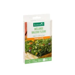 Mélange de graines pour balcon fleuri botanic® - graines à semer (5 m²)