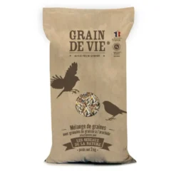 Mélange pour oiseaux de la nature Grain de Vie - 3 Kg