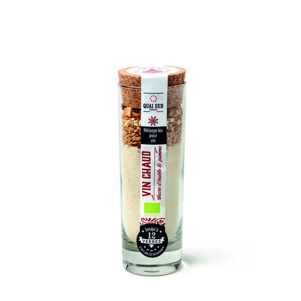 Mélange pour vin chaud bio au sucre d'érable et pomme 140 g