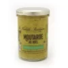 Moutarde au miel et aux herbes de Provence en pot de verre de 210 g