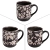 Mug en gré multicolore Tsubaki - 47 cl (livré aléatoirement parmi 3 modèles assortis)