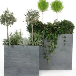 Muret Stream anthracite L.74 x l.22 x H.66 cm