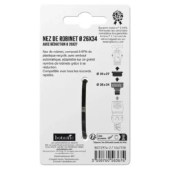 Nez de robinet botanic® Ø 26 x 34 mm avec réduction Ø 20 x 27 mm