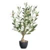 Olivier artificiel en pot - 60 cm