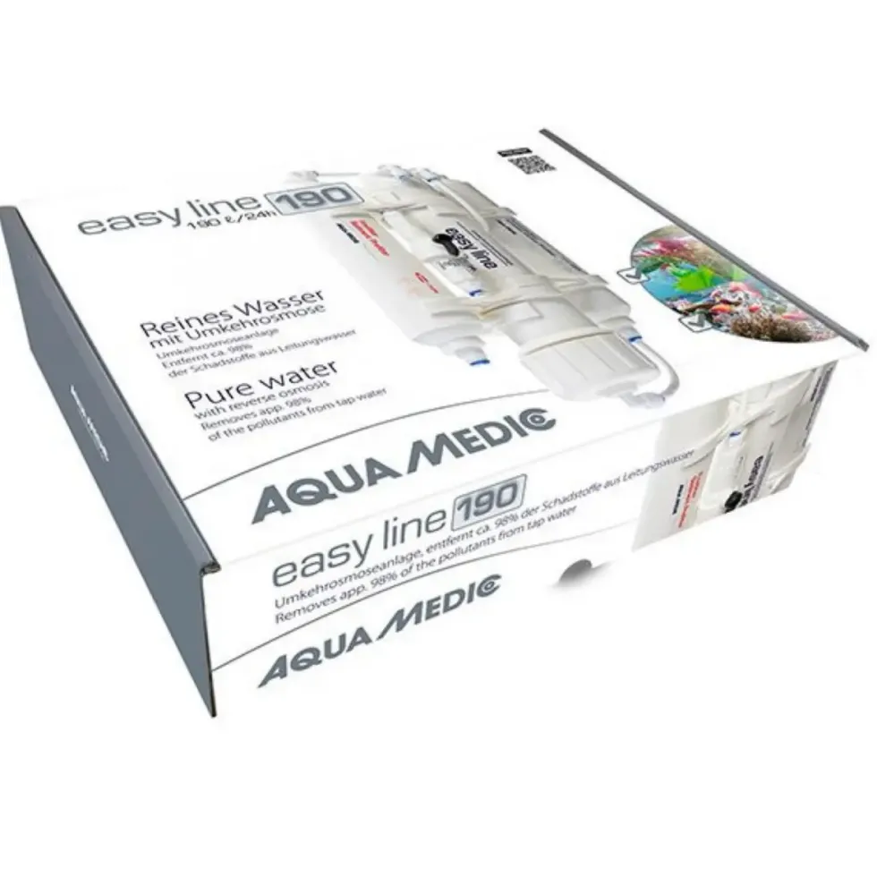 Osmoseur d'eau, 3 étapes de filtration, AQUA MEDIC, modèle Easy Line 190 - 50GPD