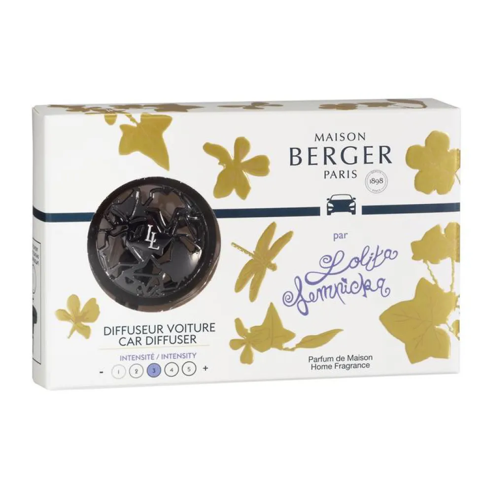 Pack diffusion pour voiture Lolita Lempicka coloris gun métal