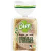 Pain de mie aux céréales et graines bio tranché Bien - 500 g