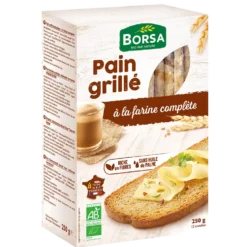 Pains grillés complet bio - 250 gr