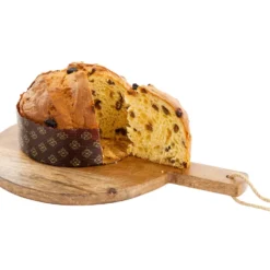 Panettone traditionnel bio Artigiani d'Italia - 500 g dans une boîte en carton
