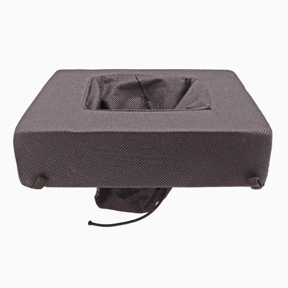 Panier flottant swimplant carré pour plantes noir 35x35 cm