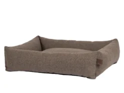 Panier pour chien coloris beige Fantail Eco Snug Deep Taupe - 100 x 80 cm