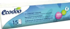 Paquets de mouchoirs 100% recyclés Ecodoo - 15 paquets